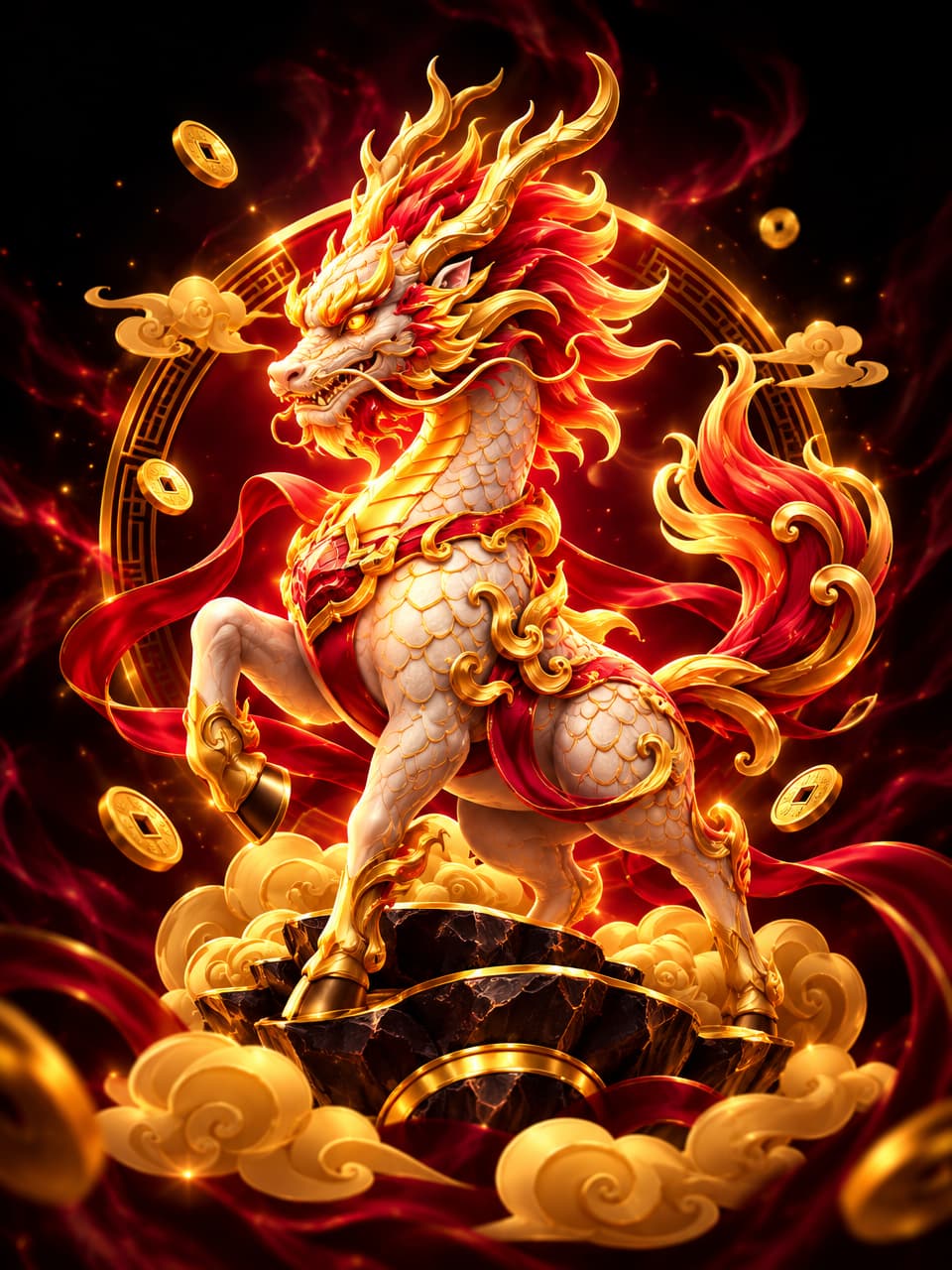 ภาพเกม PG Ways Of The Qilin ที่ออกแบบใหม่สำหรับ g2g289 - จีทูจี289