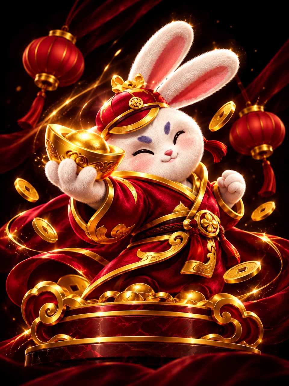 ภาพเกม PG Fortune Rabbit ที่ออกแบบใหม่สำหรับ g2g289 - จีทูจี289